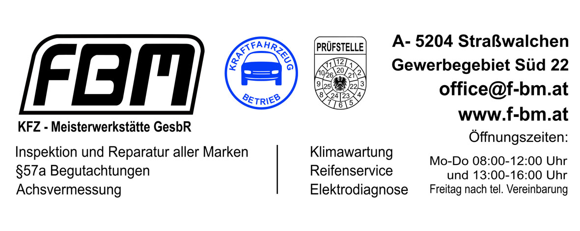 fbm - KFZ - Meisterwerkstätte GesbR